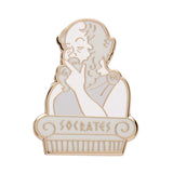 Socratic Method Enamel Pin