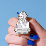 Socratic Method Enamel Pin