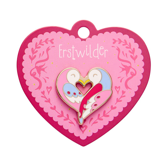 Nestled in Love Enamel Pin