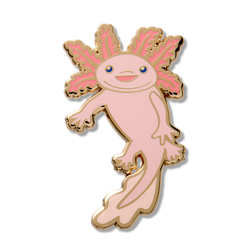 Axolotl Enamel Pin