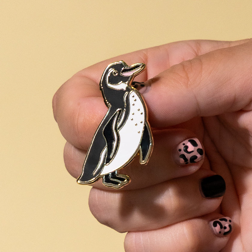 Galapagos Penguin Enamel Pin