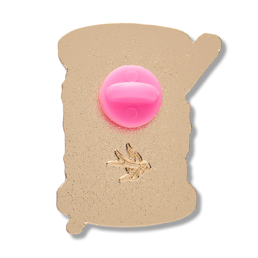 Thread the Needle Enamel Pin