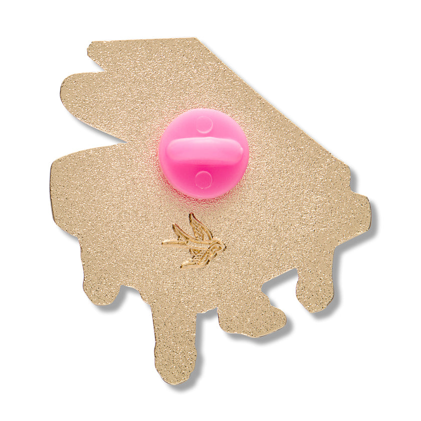 Play It Again Enamel Pin