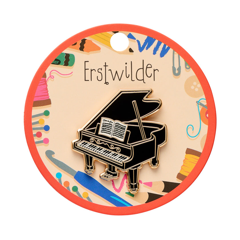 Play It Again Enamel Pin