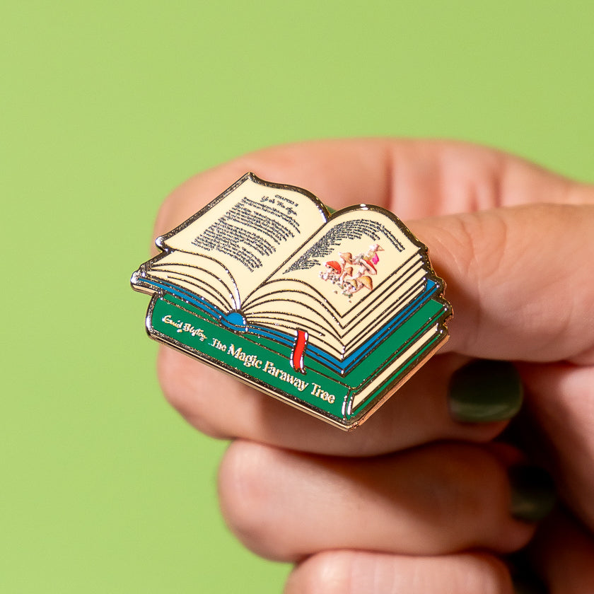 The Magic Faraway Tree Book Enamel Pin