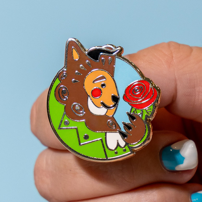 Accursed Gentleman Enamel Pin