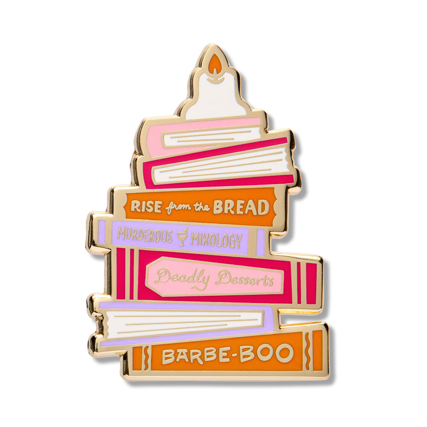 Midnight Library Enamel Pin