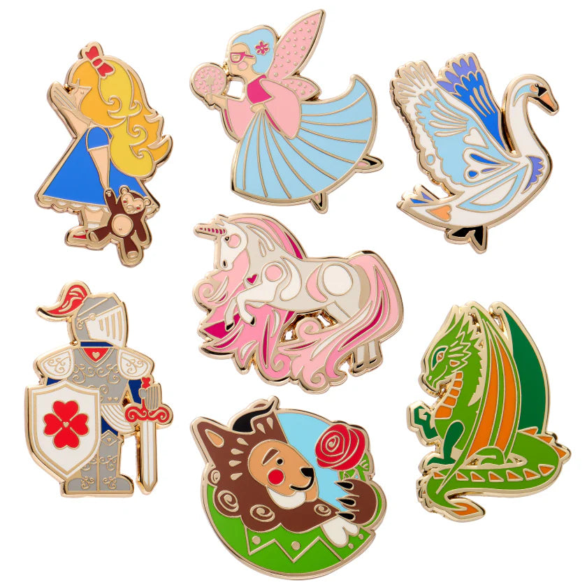 Erstwilder x Pete Cromer Fairytales Part 2 Enamel Pin Pack