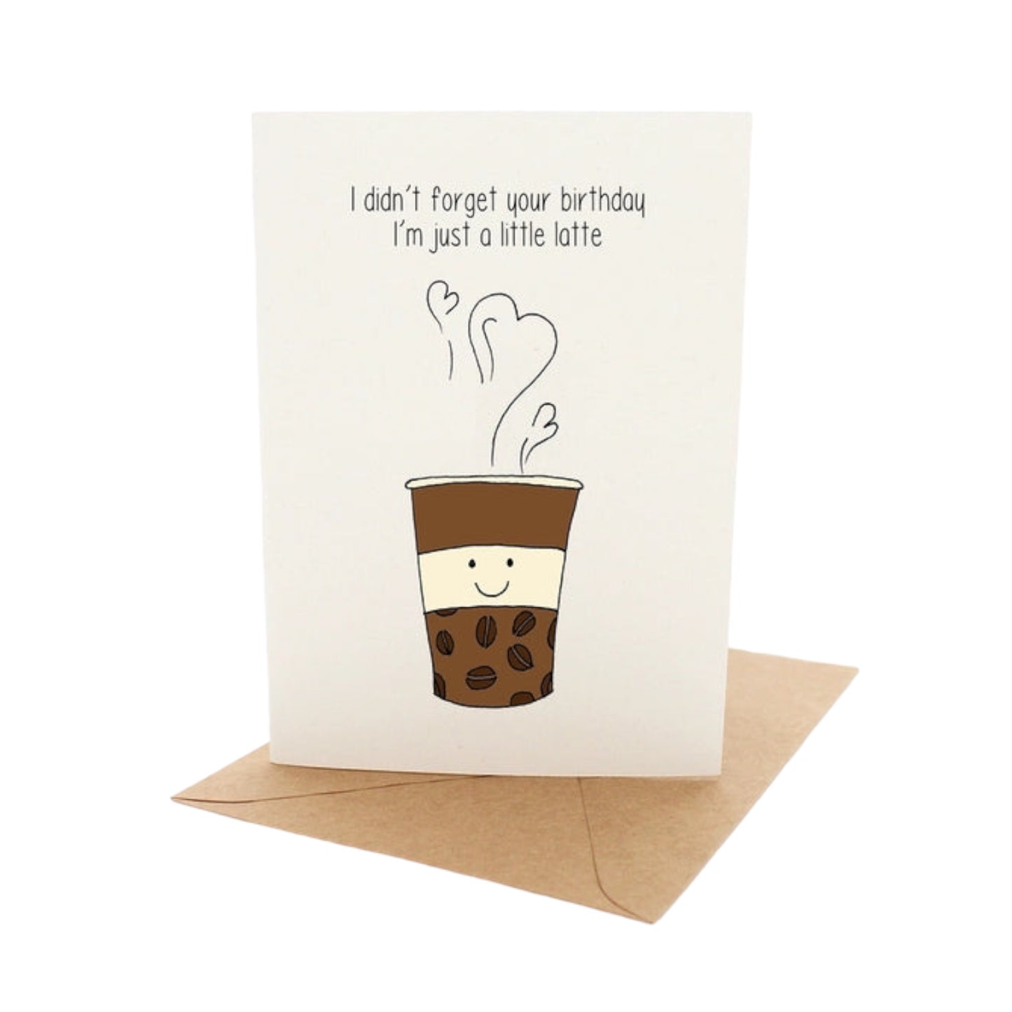 Punny Latte Card