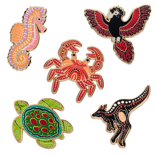 Erstwilder x Brooke Sutton Enamel Pin Pack