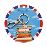 Literary Gems Enamel Key Ring