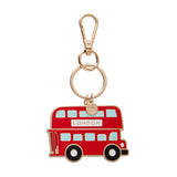 Double-Decker Enamel Key Ring