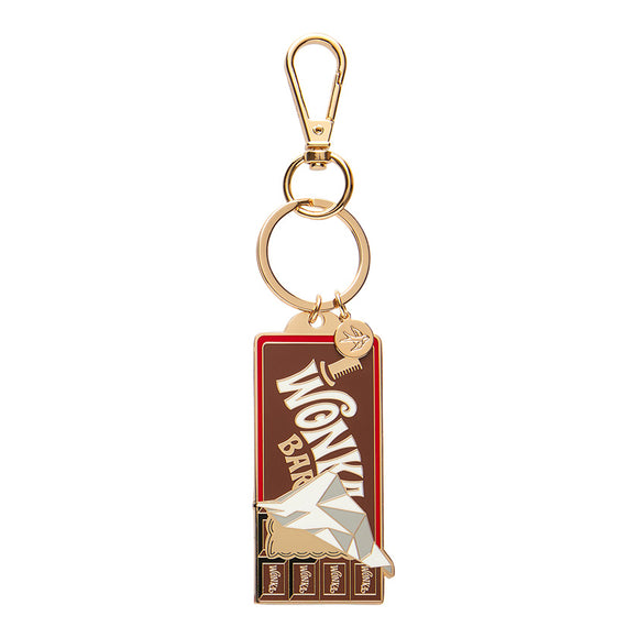 Winning Wonka Bar Enamel Key Ring