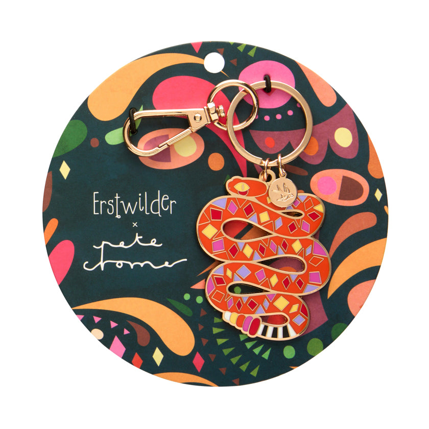 The Rowdy Rattlesnake Key Ring