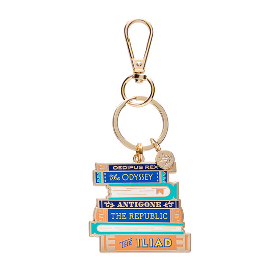 Words of the Wise Enamel Key Ring