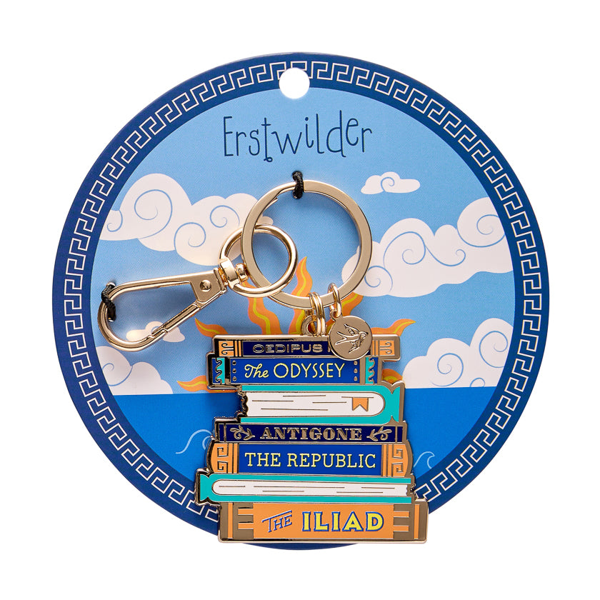 Words of the Wise Enamel Key Ring