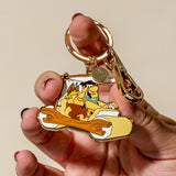 The Flintmobile Enamel Key Ring