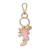 Axolotl Enamel Key Ring