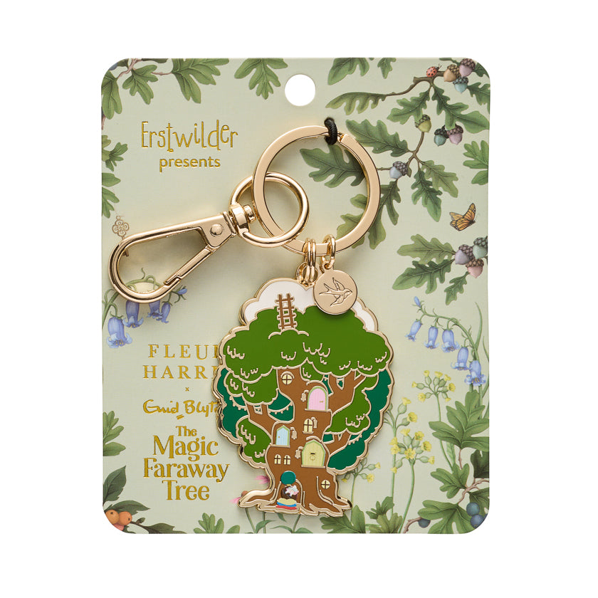 The Faraway Tree Enamel Key Ring