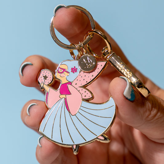 Magical Makeover Enamel Keyring