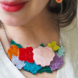 Declaración Floral Necklace