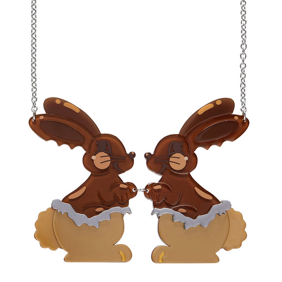 Cocoa the Bunny Necklace