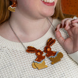 Cocoa the Bunny Necklace