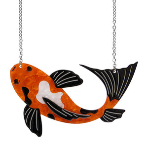 Playing Koi Necklace