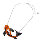 Playing Koi Necklace