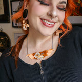 Gizmo Portrait Necklace