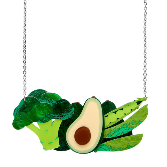Eat Your Greens Necklace