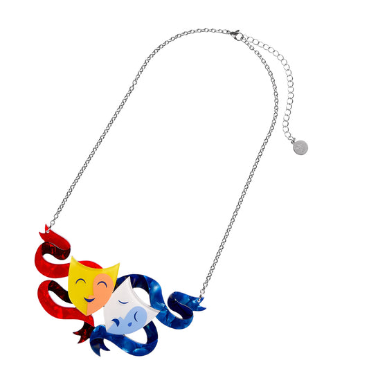 Comedy & Tragedy Necklace