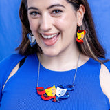 Comedy & Tragedy Necklace