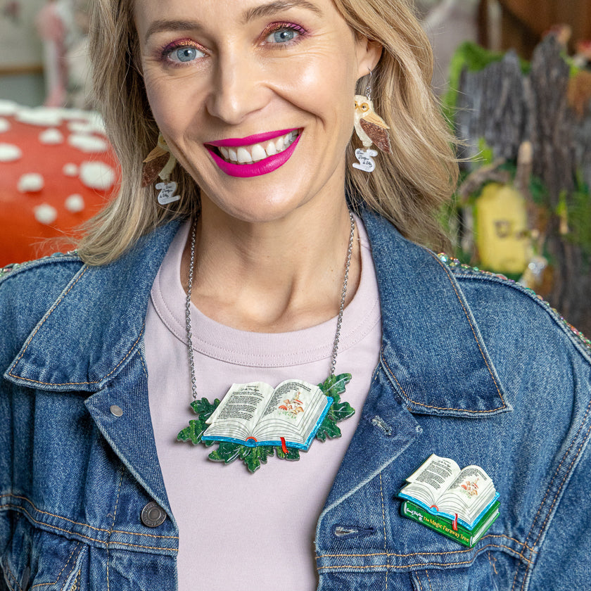 The Magic Faraway Tree Book Necklace