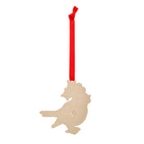 Ruby the Robin Enamel Ornament