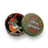 Ruby the Robin Enamel Ornament