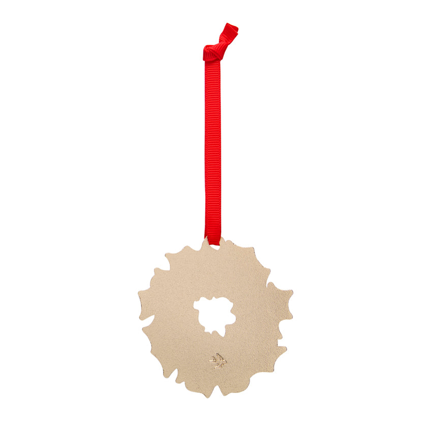 Forest Wreath Enamel Ornament