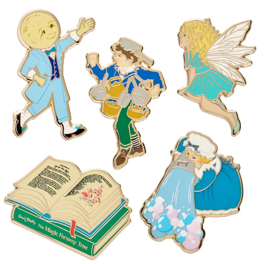 Fleur Harris x Enid Blyton 'The Magic Faraway Tree' Enamel Pin Pack