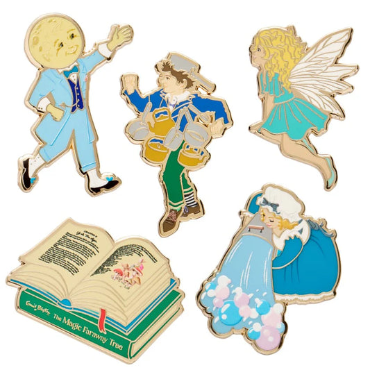 Fleur Harris x Enid Blyton 'The Magic Faraway Tree' Enamel Pin Pack