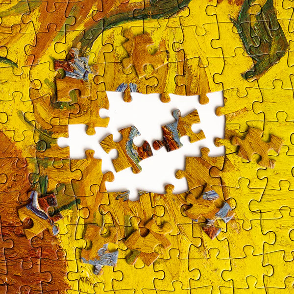 Vincent van Gogh Sunflowers Puzzle