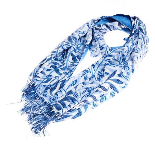 William Morris Willow Bough Pashmina