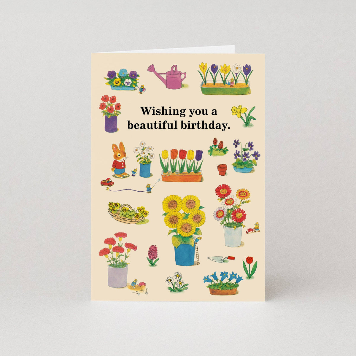 Richard Scarry Card - Beautiful Birthday