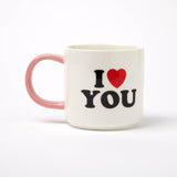 Peanuts I Love You Mug