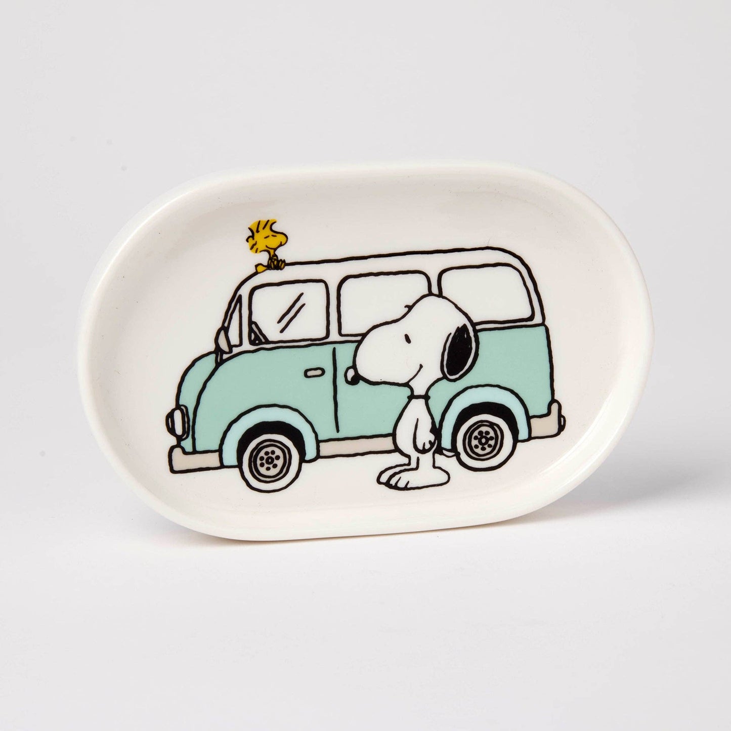 Peanuts Trinket Dish - Oval Shaped - Camper