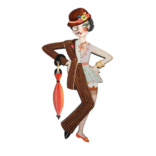 Victor Victoria Brooch