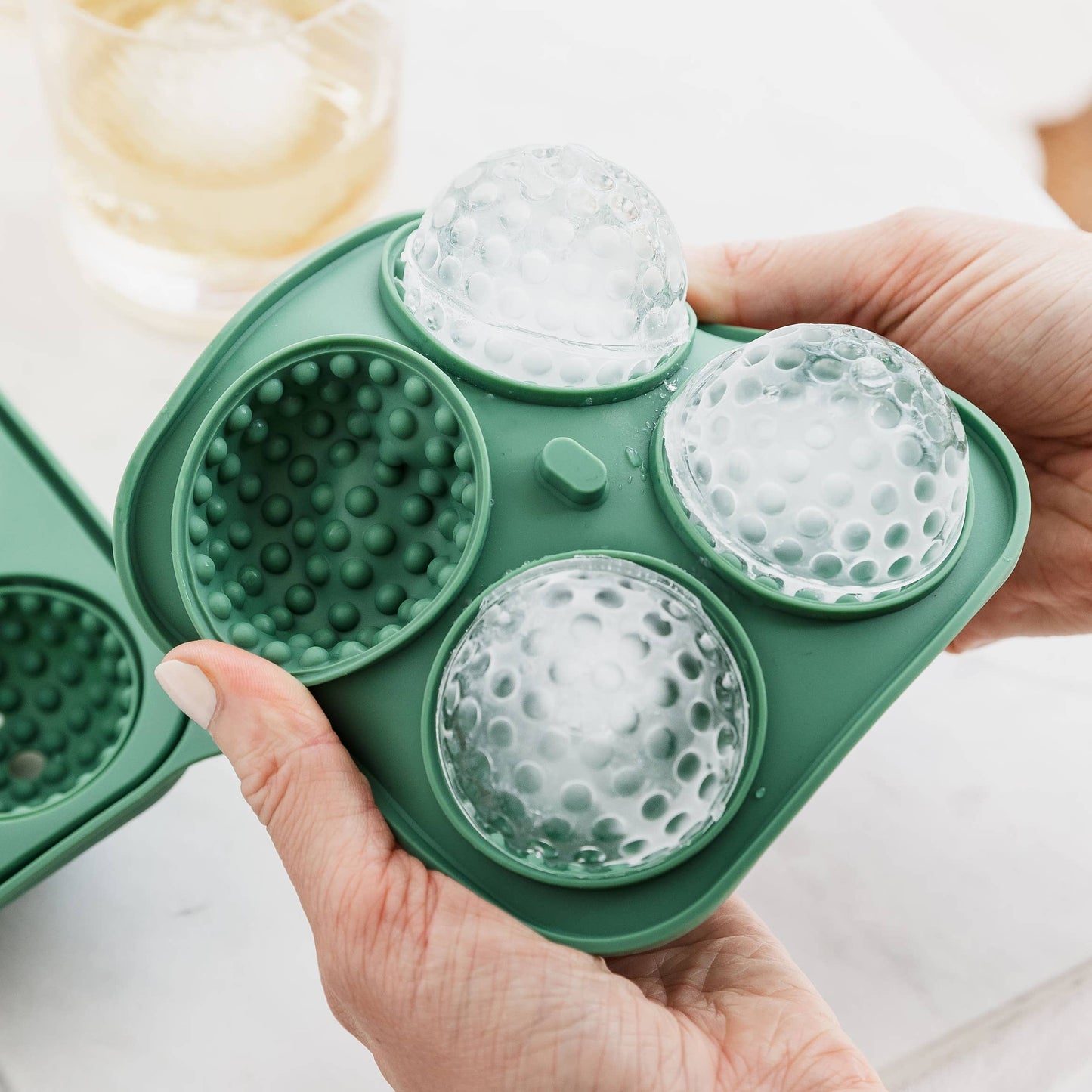 Golf Ball Silicone Ice Cube Tray