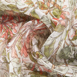May Morris Honeysuckle Pure Silk Scarf