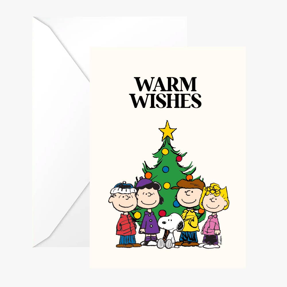 Peanuts Card - Warm Wishes