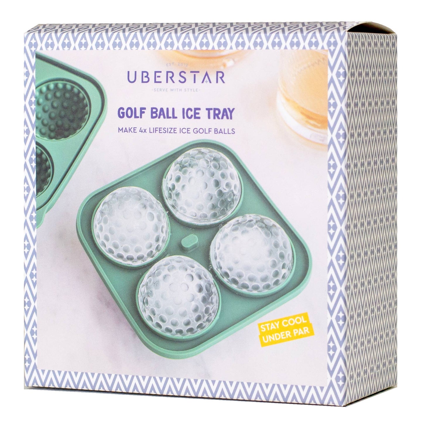 Golf Ball Silicone Ice Cube Tray