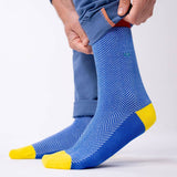 BILLYBELT Chevrons Combed Cotton Socks - Danish